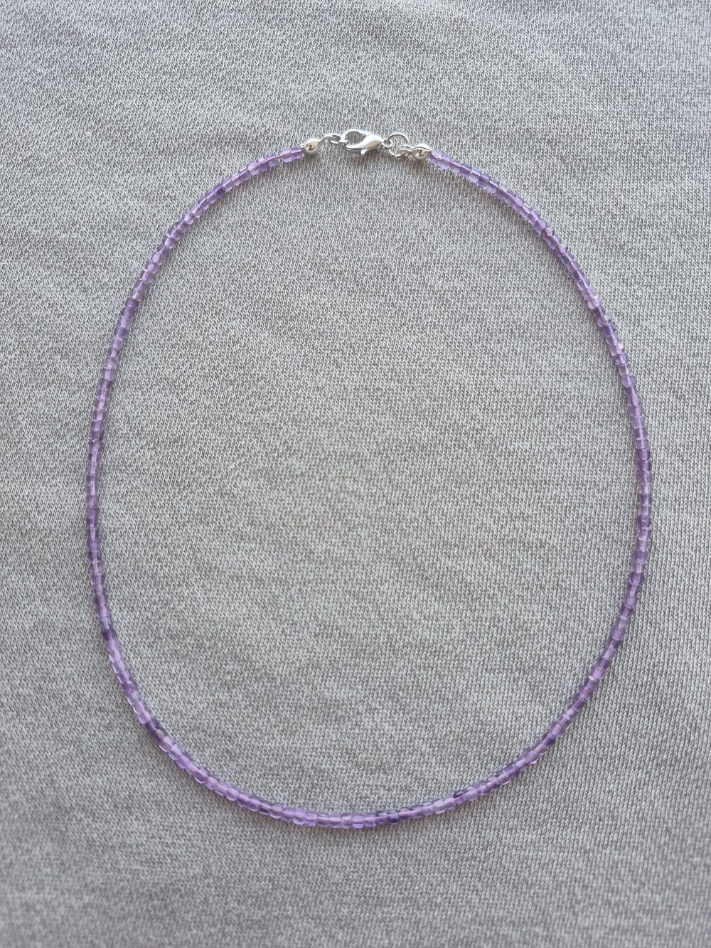 Lavender Beaded Necklace - Women Jewelry